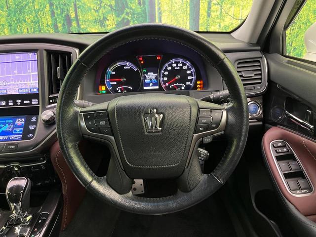 クラウンハイブリッド アスリートS ブラックスタイル 純正8型ナビ 全周囲カメラ 衝突被害軽減システム レザーシート 前席シートエアコン コーナーセンサー スマートキー HIDヘッド ビルトインETC クルコン 純正18インチアルミ オートライト(11枚目)