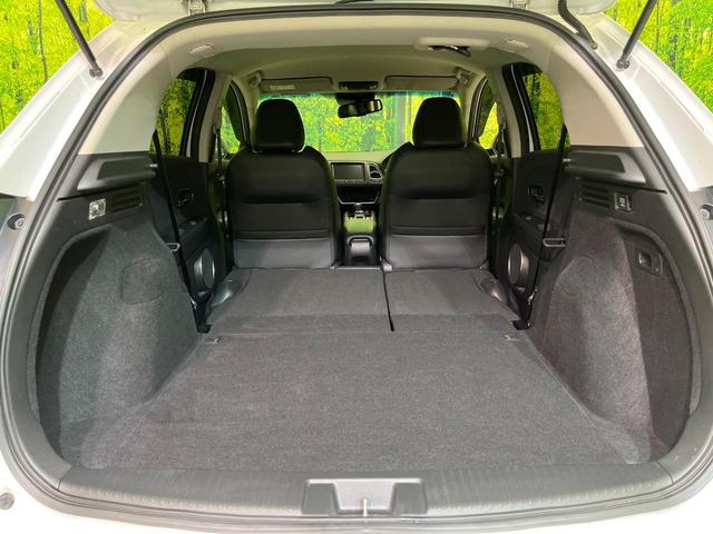 ヴェゼル ハイブリッドＺ・ホンダセンシング　後期　純正８型ナビ　バックカメラ　衝突軽減　レーダークルーズ　半革シート　シートヒーター　コーナーセンサー　純正１７インチＡＷ　スマートキー　ＬＥＤヘッド　オートライト　ＥＴＣ　ルーフレール（34枚目）