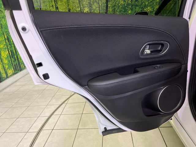 ヴェゼル ハイブリッドＺ・ホンダセンシング　後期　純正８型ナビ　バックカメラ　衝突軽減　レーダークルーズ　半革シート　シートヒーター　コーナーセンサー　純正１７インチＡＷ　スマートキー　ＬＥＤヘッド　オートライト　ＥＴＣ　ルーフレール（38枚目）