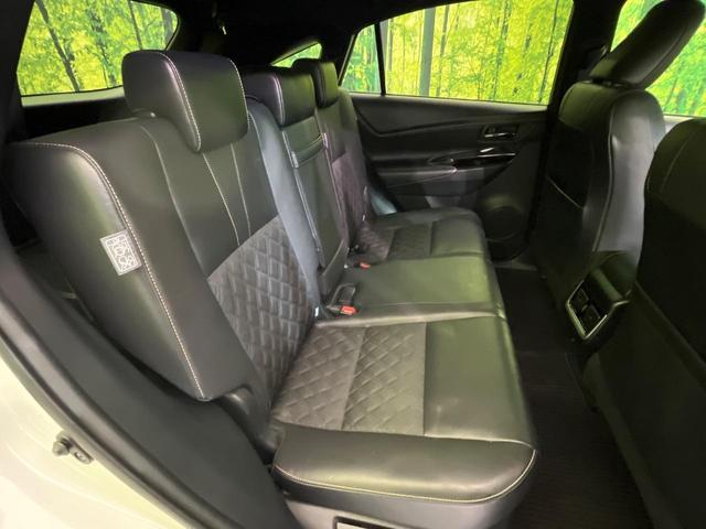 ハリアー プレミアム　後期　ＢＩＧＸ９型ナビ　バックカメラ　衝突軽減装置　レーダークルーズ　パワーバックドア　ハーフレザーシート　コーナーセンサー　スマートキー　ＥＴＣ　オートハイビーム　車線逸脱警報　純正１８インチＡＷ（9枚目）