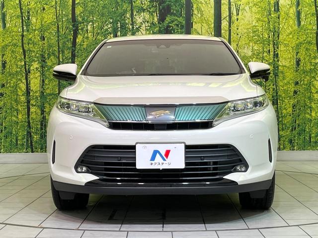 ハリアー プレミアム　後期　ＢＩＧＸ９型ナビ　バックカメラ　衝突軽減装置　レーダークルーズ　パワーバックドア　ハーフレザーシート　コーナーセンサー　スマートキー　ＥＴＣ　オートハイビーム　車線逸脱警報　純正１８インチＡＷ（14枚目）