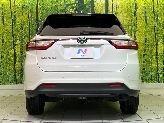 ハリアー プレミアム　後期　ＢＩＧＸ９型ナビ　バックカメラ　衝突軽減装置　レーダークルーズ　パワーバックドア　ハーフレザーシート　コーナーセンサー　スマートキー　ＥＴＣ　オートハイビーム　車線逸脱警報　純正１８インチＡＷ（15枚目）