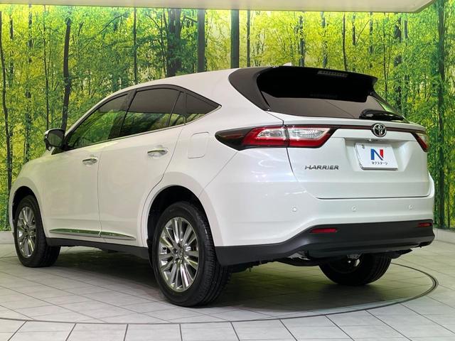 ハリアー プレミアム　後期　ＢＩＧＸ９型ナビ　バックカメラ　衝突軽減装置　レーダークルーズ　パワーバックドア　ハーフレザーシート　コーナーセンサー　スマートキー　ＥＴＣ　オートハイビーム　車線逸脱警報　純正１８インチＡＷ（25枚目）