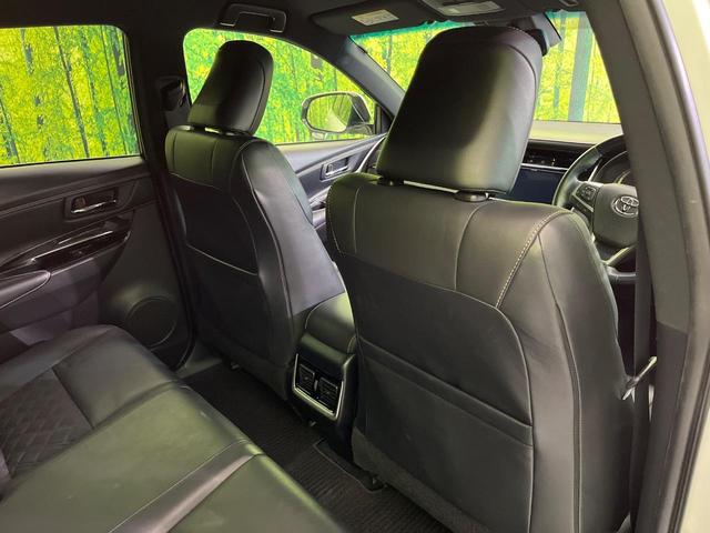 ハリアー プレミアム　後期　ＢＩＧＸ９型ナビ　バックカメラ　衝突軽減装置　レーダークルーズ　パワーバックドア　ハーフレザーシート　コーナーセンサー　スマートキー　ＥＴＣ　オートハイビーム　車線逸脱警報　純正１８インチＡＷ（37枚目）