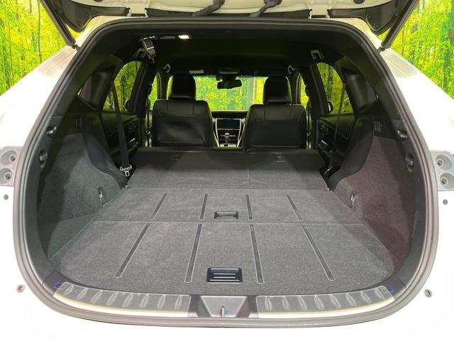 ハリアー プレミアム　後期　ＢＩＧＸ９型ナビ　バックカメラ　衝突軽減装置　レーダークルーズ　パワーバックドア　ハーフレザーシート　コーナーセンサー　スマートキー　ＥＴＣ　オートハイビーム　車線逸脱警報　純正１８インチＡＷ（47枚目）