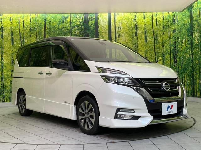 セレナ ハイウェイスター　プロパイロットエディション　後席モニター　純正９型ナビ　２トーンカラー　両側電動ドア　衝突軽減装置　プロパイロット　バックカメラ　コーナーセンサー　ＬＥＤヘッド　リアオートエアコン　純正１６インチＡＷ　フルセグ　ＥＴＣ（17枚目）