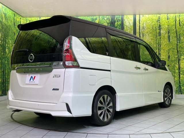 セレナ ハイウェイスター　プロパイロットエディション　後席モニター　純正９型ナビ　２トーンカラー　両側電動ドア　衝突軽減装置　プロパイロット　バックカメラ　コーナーセンサー　ＬＥＤヘッド　リアオートエアコン　純正１６インチＡＷ　フルセグ　ＥＴＣ（18枚目）