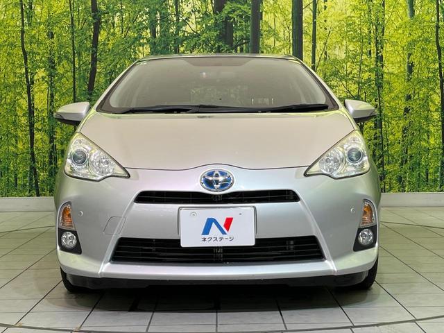 アクア Ｇ　純正ナビ　寒冷地仕様　バックカメラ　スマートキー　ＥＴＣ　オートライト　オートエアコン　Ｂｌｕｅｔｏｏｔｈ　ＣＤ／ＤＶＤ再生　フルセグ　革巻きハンドル　１５インチＡＷ　ドアバイザー　プライバシーガラス（14枚目）