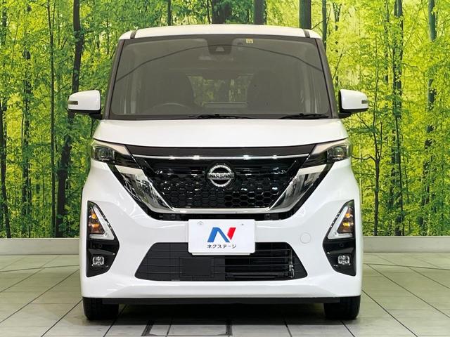 ルークス ハイウェイスター X プロパイロットエディション 両側電動ドア 純正9型ナビ 全周囲カメラ 衝突軽減 コーナーセンサー スマートキー LEDヘッド LEDフロントフォグ 純正15インチアルミ 車線逸脱警報 オートライト オートエアコン ドアバイザー(14枚目)