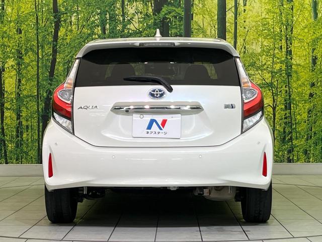 アクア Sスタイルブラック 後期 純正ナビ バックカメラ 衝突軽減 シートヒーター コーナーセンサー スマートキー ETC オートハイビーム 車線逸脱警報 オートライト オートエアコン Bluetooth フルセグTV CD再生(15枚目)