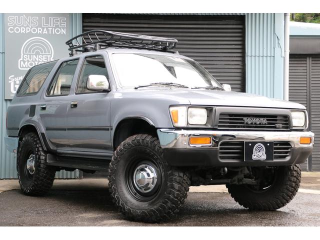 ハイラックスサーフ - トヨタ SSR-X ワイド カーキグレーオール