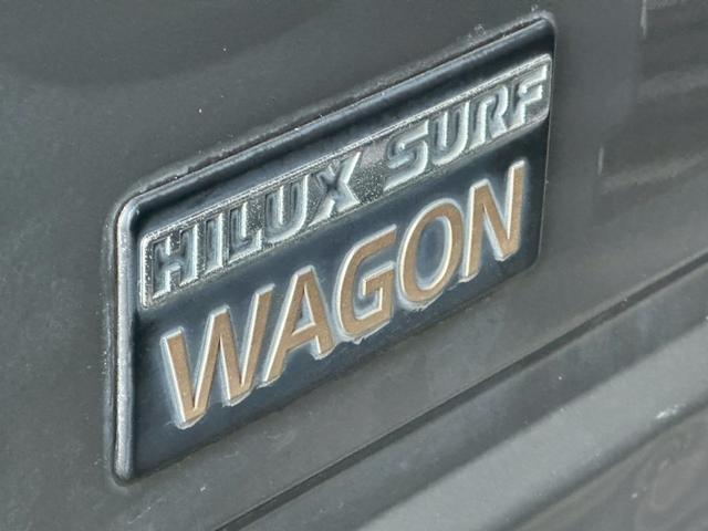 ハイラックスサーフ ＳＳＲリミテッド　４ＷＤ　リフトアップ　下回りシャーシブラック施工　社外１５インチアルミホイール　ＢＦグッドリッチＭＴタイヤ　社外ウッドメッキスポークステアリング　社外ＣＤオーディオ　社外キーレス　ＥＴＣ（35枚目）