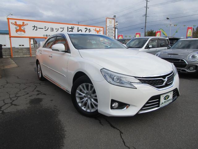 マークＸ プレミアム　Ｆｏｕｒ　４ＷＤ　純正フルセグＴＶナビ　プッシュスタート　ドラレコ前後　ビルトインＥＴＣ　運転席助手席パワーシート　シートヒーター（4枚目）