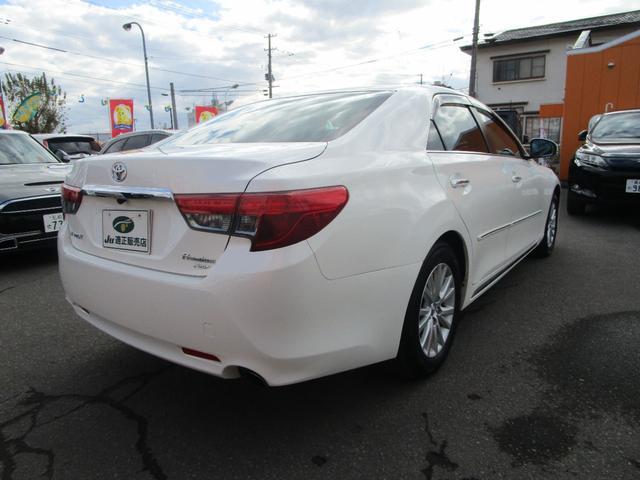 マークＸ プレミアム　Ｆｏｕｒ　４ＷＤ　純正フルセグＴＶナビ　プッシュスタート　ドラレコ前後　ビルトインＥＴＣ　運転席助手席パワーシート　シートヒーター（6枚目）