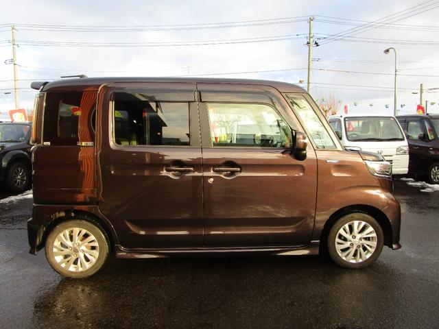 スペーシアカスタム ハイブリッドGS 4WD プッシュスタート 下回り防錆 左オートスライドドア 社外フルセグTVナビ バックカメラ LEDライト&フォグランプ エンジンスターター ドライブレコーダー(5枚目)