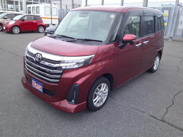 ルーミー カスタムＧ　４ＷＤ　両側電動スライドドア　禁煙車・ワンオーナー・フルセグナビ・バックカメラ・ＥＴＣ・寒冷地仕様・シートヒーター・シートバックテーブル　運転席エアバッグ　助手席エアバッグ　ＡＢＳ　コンパクトカー（2枚目）