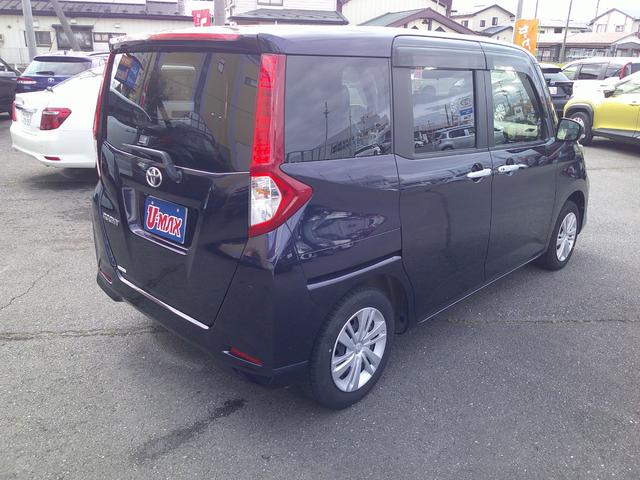 ルーミー Ｇ　４ＷＤ　ワンオーナー・フルセグナビ・Ｂｌｕｅｔｏｏｔｈ対応機種・バックカメラ・寒冷地仕様・シートバックテーブル・シートヒーター　両側電動スライドドア　衝突被害軽減システム（28枚目）