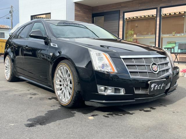 キャデラックＣＴＳスポーツワゴン ３．０プレミアム　ＥＴＣ　社外地デジテレビ　パノラマサンルーフ　パワーバックドア　エアバック警告灯点灯　現状販売（2枚目）