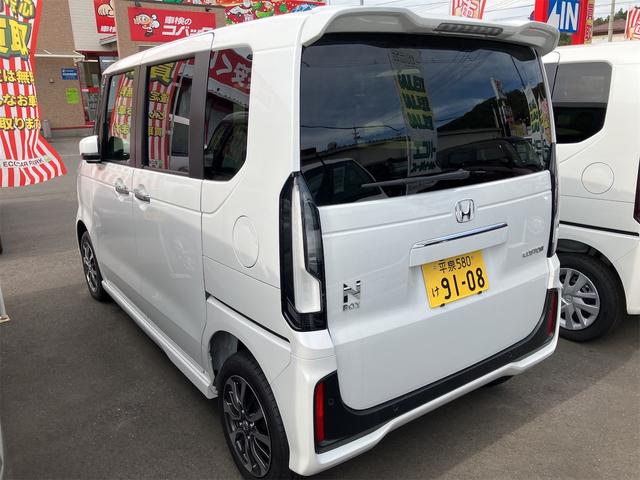 Ｎ－ＢＯＸカスタム ベースグレード　４ＷＤ　両側スライド・片側電動　クリアランスソナー　オートクルーズコントロール　レーンアシスト　衝突被害軽減システム　オートライト　ＬＥＤヘッドランプ　スマートキー　アイドリングストップ（18枚目）