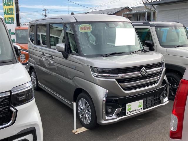 スペーシアカスタム ハイブリッドＧＳ　４ＷＤ　両側スライド・片側電動　クリアランスソナー　オートクルーズコントロール　レーンアシスト　衝突被害軽減システム　オートライト　ＬＥＤヘッドランプ　スマートキー　アイドリングストップ（15枚目）