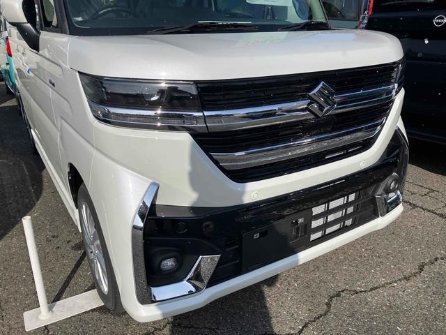 スペーシアカスタム ハイブリッドＧＳ　４ＷＤ　両側スライド・片側電動　クリアランスソナー　オートクルーズコントロール　レーンアシスト　衝突被害軽減システム　オートライト　ＬＥＤヘッドランプ　スマートキー　アイドリングストップ（15枚目）
