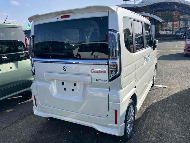 スペーシアカスタム ハイブリッドＧＳ　４ＷＤ　両側スライド・片側電動　クリアランスソナー　オートクルーズコントロール　レーンアシスト　衝突被害軽減システム　オートライト　ＬＥＤヘッドランプ　スマートキー　アイドリングストップ（17枚目）