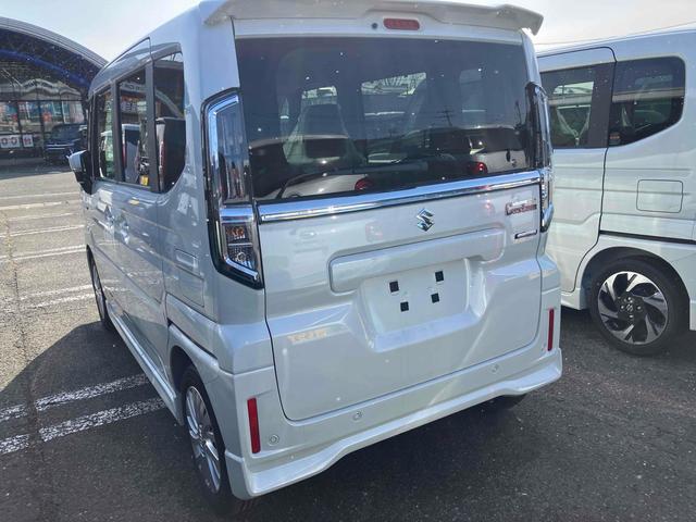 スペーシアカスタム ハイブリッドＧＳ　４ＷＤ　両側スライド・片側電動　クリアランスソナー　オートクルーズコントロール　レーンアシスト　衝突被害軽減システム　オートライト　ＬＥＤヘッドランプ　スマートキー　アイドリングストップ（18枚目）