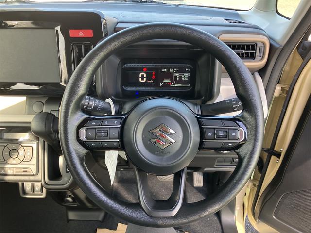 スペーシア ハイブリッドＸ　４ＷＤ　両側電動スライドドア　クリアランスソナー　オートクルーズコントロール　レーンアシスト　衝突被害軽減システム　オートライト　ＬＥＤヘッドランプ　スマートキー　アイドリングストップ　シートヒーター（3枚目）
