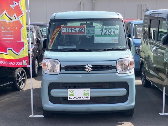 スペーシア ハイブリッドＧ　４ＷＤ　両側スライドドア　ナビ　ＴＶ　オートライト　スマートキー　アイドリングストップ　シートヒーター　ベンチシート　ＣＶＴ　盗難防止システム　ＡＢＳ　ＥＳＣ　ＣＤ　ＤＶＤ再生　ＵＳＢ（15枚目）