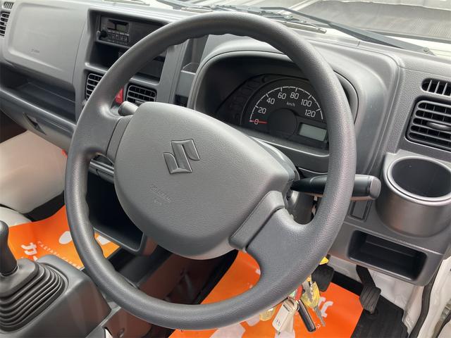 キャリイトラック ＫＣエアコン・パワステ　４ＷＤ　ＭＴ　エアコン　パワーステアリング　運転席エアバッグ　助手席エアバッグ（2枚目）