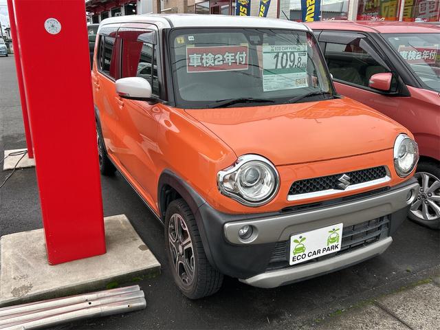 ハスラー X 4WD ドライブレコーダー ETC バックカメラ ナビ TV 衝突被害軽減システム オートライト HID スマートキー アイドリングストップ 電動格納ミラー シートヒーター ベンチシート CVT(12枚目)