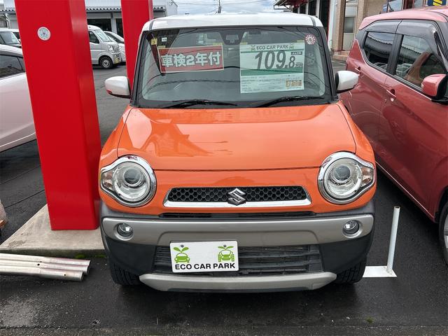 ハスラー X 4WD ドライブレコーダー ETC バックカメラ ナビ TV 衝突被害軽減システム オートライト HID スマートキー アイドリングストップ 電動格納ミラー シートヒーター ベンチシート CVT(13枚目)