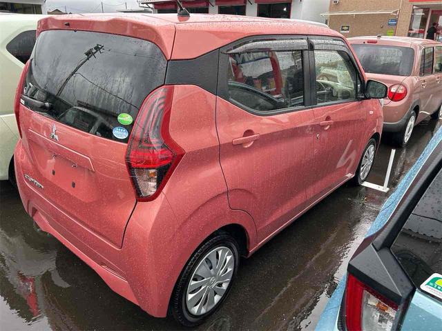 eKワゴン M クリアランスソナー 衝突被害軽減システム キーレスエントリー アイドリングストップ 電動格納ミラー シートヒーター ベンチシート CVT 盗難防止システム ABS ESC CD 衝突安全ボディ(14枚目)