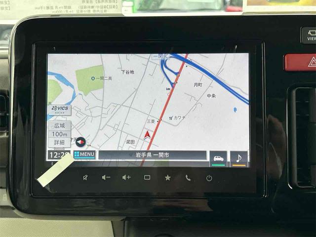 スペーシア ハイブリッドX 全周囲カメラ 両側電動スライドドア ナビ クリアランスソナー レーンアシスト オートライト スマートキー アイドリングストップ 電動格納ミラー シートヒーター ベンチシート CVT ESC USB(4枚目)