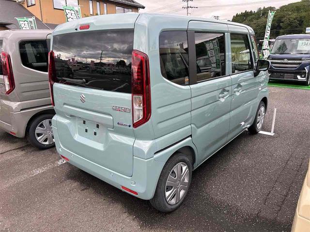 スペーシア ハイブリッドX 全周囲カメラ 両側電動スライドドア ナビ クリアランスソナー レーンアシスト オートライト スマートキー アイドリングストップ 電動格納ミラー シートヒーター ベンチシート CVT ESC USB(14枚目)