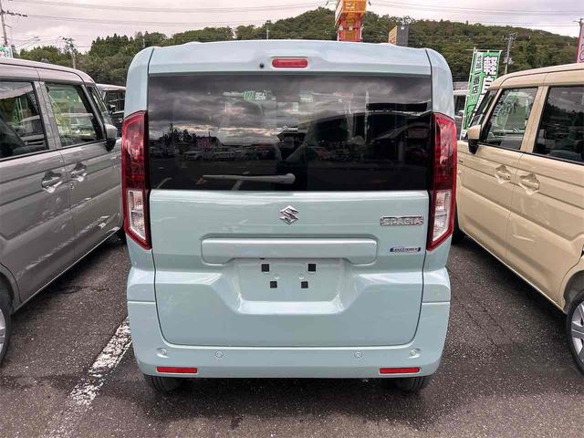 スペーシア ハイブリッドX 全周囲カメラ 両側電動スライドドア ナビ クリアランスソナー レーンアシスト オートライト スマートキー アイドリングストップ 電動格納ミラー シートヒーター ベンチシート CVT ESC USB(15枚目)