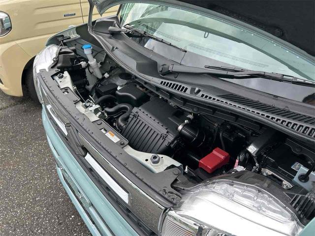 スペーシア ハイブリッドX 全周囲カメラ 両側電動スライドドア ナビ クリアランスソナー レーンアシスト オートライト スマートキー アイドリングストップ 電動格納ミラー シートヒーター ベンチシート CVT ESC USB(22枚目)