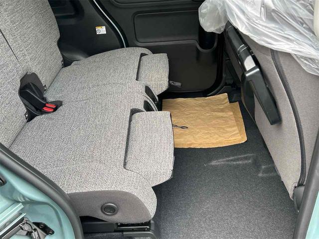 スペーシア ハイブリッドX 全周囲カメラ 両側電動スライドドア ナビ クリアランスソナー レーンアシスト オートライト スマートキー アイドリングストップ 電動格納ミラー シートヒーター ベンチシート CVT ESC USB(42枚目)