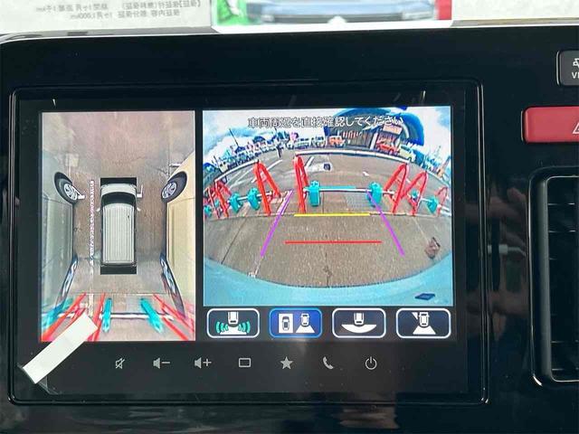 スペーシア ハイブリッドX 全周囲カメラ 両側電動スライドドア ナビ クリアランスソナー レーンアシスト オートライト スマートキー アイドリングストップ 電動格納ミラー シートヒーター ベンチシート CVT ESC USB(55枚目)