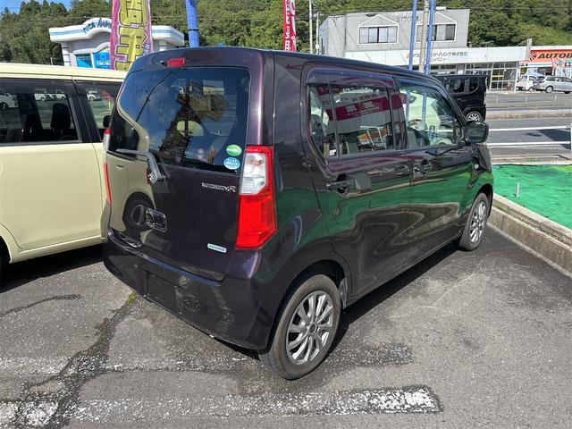 ワゴンRスティングレー T 4WD 両側スライドドア HID スマートキー アイドリングストップ 電動格納ミラー シートヒーター ベンチシート ターボ CVT 盗難防止システム ABS CD USB アルミホイール(14枚目)