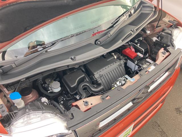 スペーシア ハイブリッドG 4WD 両側スライドドア クリアランスソナー レーンアシスト 衝突被害軽減システム オートライト LEDヘッドランプ スマートキー アイドリングストップ 電動格納ミラー シートヒーター ベンチシート(18枚目)