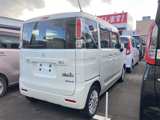 スペーシア ハイブリッドG 4WD 両側スライドドア クリアランスソナー レーンアシスト 衝突被害軽減システム オートライト スマートキー アイドリングストップ 電動格納ミラー シートヒーター ベンチシート CVT(11枚目)