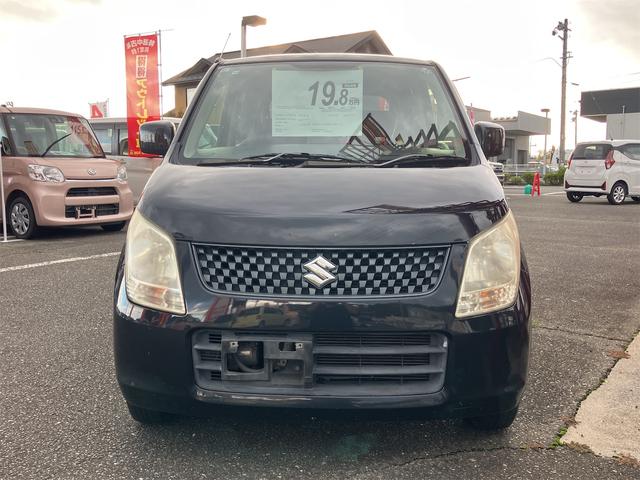 ワゴンR FX ETC キーレスエントリー 電動格納ミラー ベンチシート AT 盗難防止システム CD アルミホイール 衝突安全ボディ エアコン パワーステアリング パワーウィンドウ 運転席エアバッグ(10枚目)