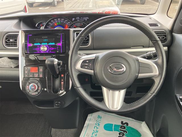 タント カスタムRS トップエディションSA 4WD バックカメラ 両側電動スライドドア 衝突被害軽減システム オートライト LEDヘッドランプ スマートキー アイドリングストップ 電動格納ミラー ベンチシート CVT 盗難防止システム ABS(3枚目)