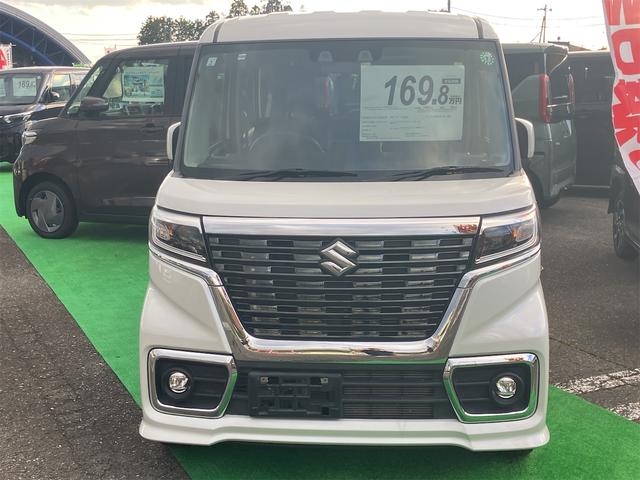 スペーシアカスタム ハイブリッドGS 4WD 両側スライド・片側電動 ナビ クリアランスソナー オートクルーズコントロール レーンアシスト 衝突被害軽減システム オートライト LEDヘッドランプ スマートキー アイドリングストップ(14枚目)