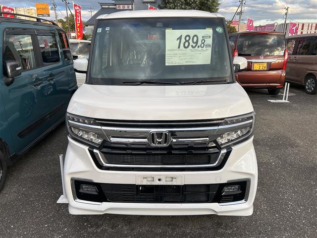 N-BOXカスタム L 4WD バックカメラ サイドカメラ 両側スライド・片側電動 ナビ TV クリアランスソナー オートクルーズコントロール レーンアシスト 衝突被害軽減システム オートライト LEDヘッドランプ(11枚目)