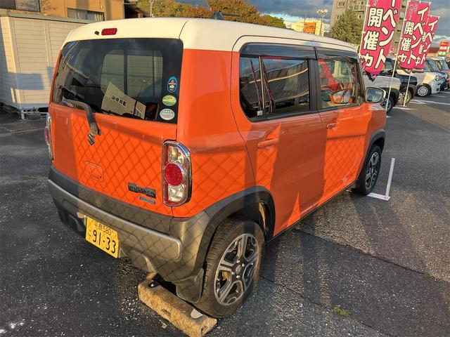 ハスラー X ETC ナビ 衝突被害軽減システム オートライト HID スマートキー アイドリングストップ 電動格納ミラー シートヒーター ベンチシート CVT 盗難防止システム ABS ESC CD(14枚目)