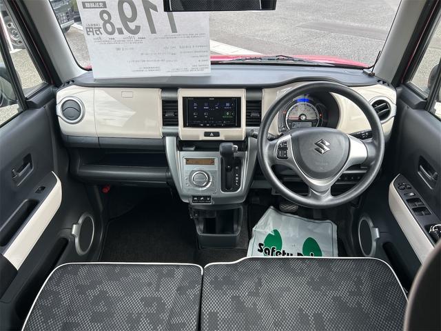 ハスラー G 4WD ドライブレコーダー バックカメラ ナビ レーンアシスト 衝突被害軽減システム スマートキー アイドリングストップ 電動格納ミラー シートヒーター ベンチシート CVT 盗難防止システム ABS(2枚目)