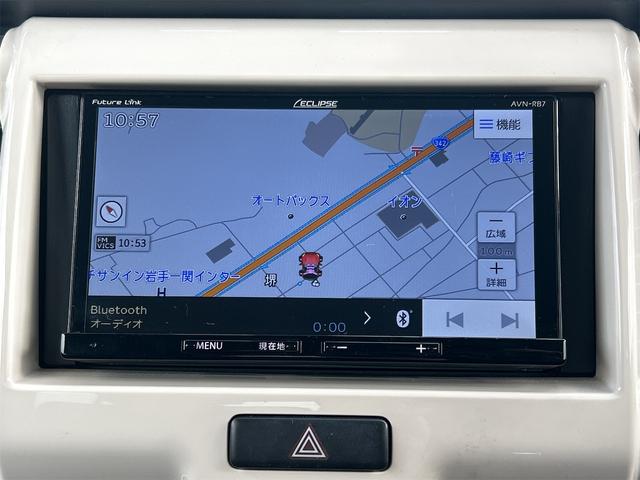 ハスラー G 4WD ドライブレコーダー バックカメラ ナビ レーンアシスト 衝突被害軽減システム スマートキー アイドリングストップ 電動格納ミラー シートヒーター ベンチシート CVT 盗難防止システム ABS(4枚目)