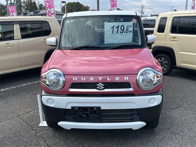 ハスラー G 4WD ドライブレコーダー バックカメラ ナビ レーンアシスト 衝突被害軽減システム スマートキー アイドリングストップ 電動格納ミラー シートヒーター ベンチシート CVT 盗難防止システム ABS(12枚目)